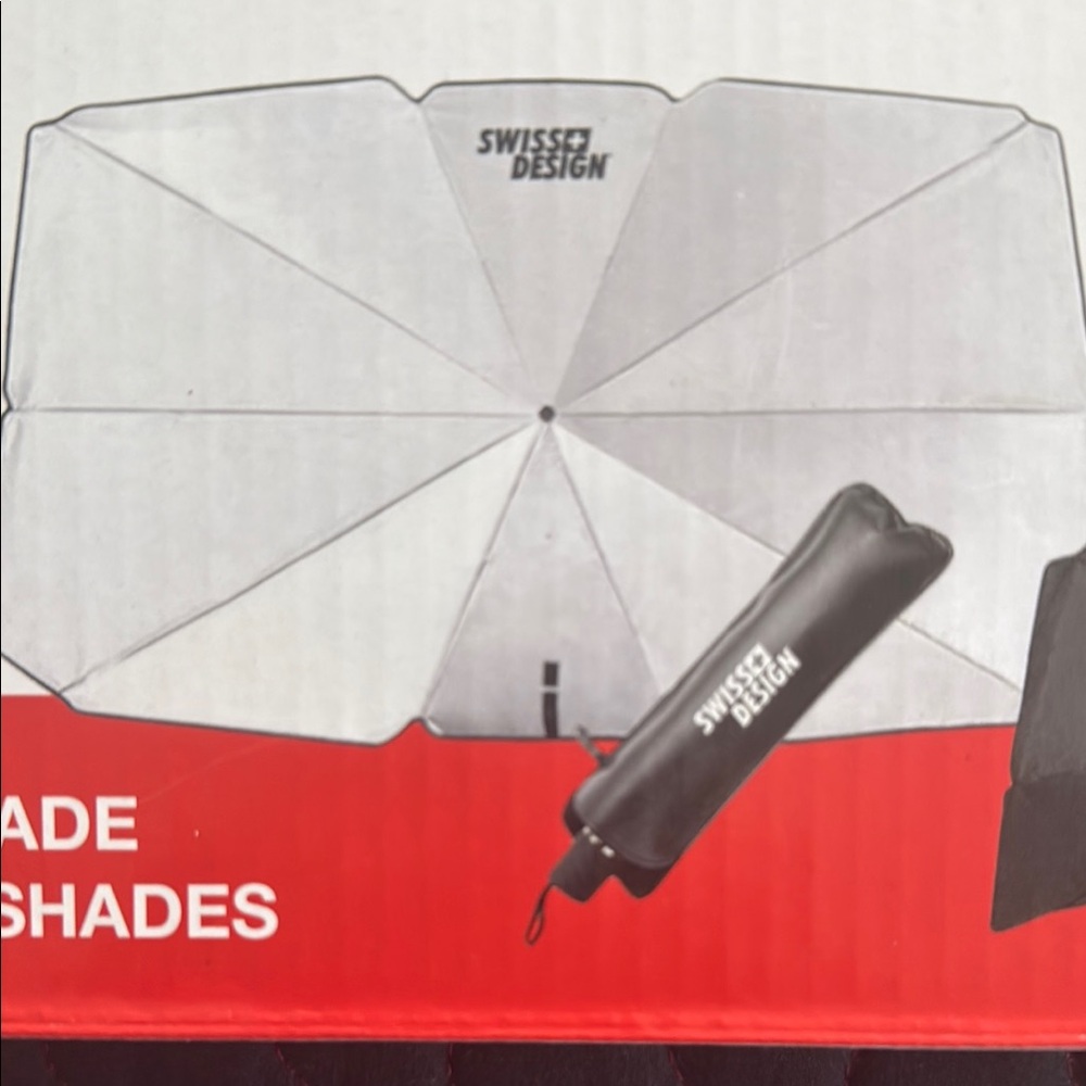 Auto Swiss Design Pop-Up Nylon Umbrella Shade